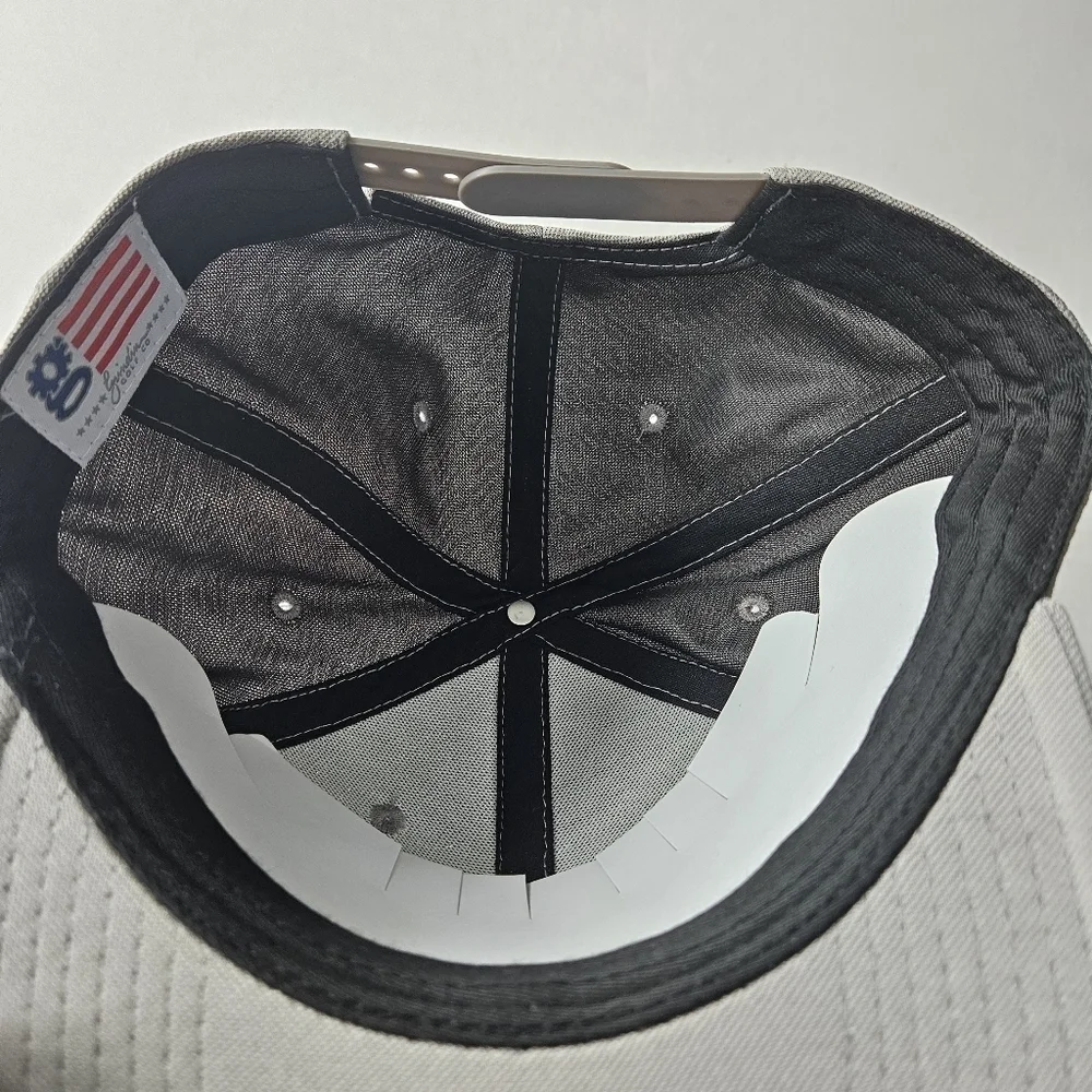 Grindin Golf Co Gray Embroidered VDKA OJ Snapback Cap